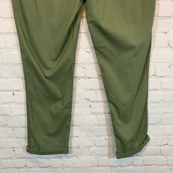 Gap Relaxed Girlfriend Pants Green - Picture 6 of 8